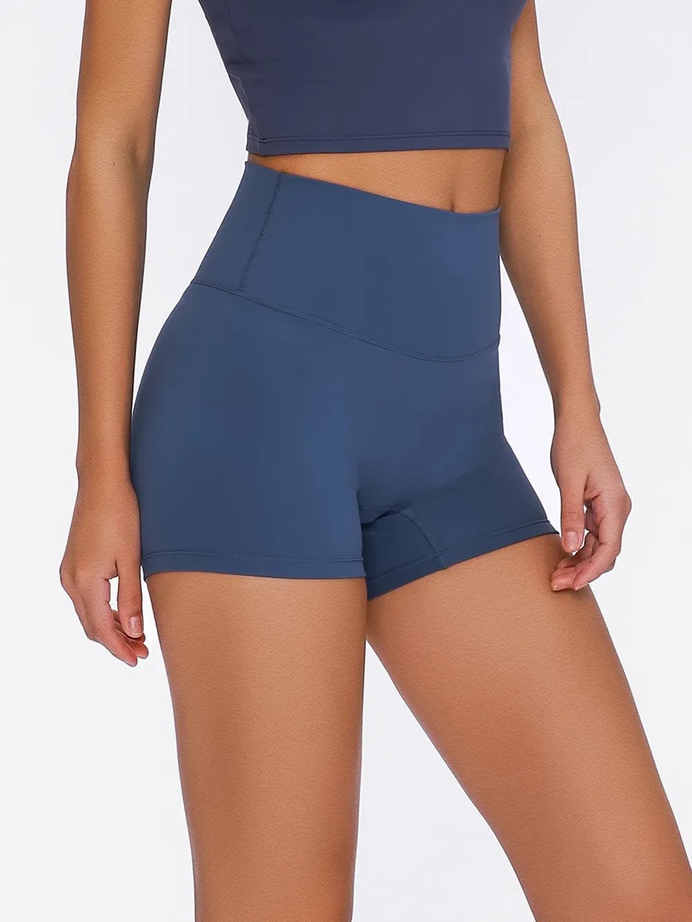 Millennia High Waist Active Shorts - MAD RUFFI