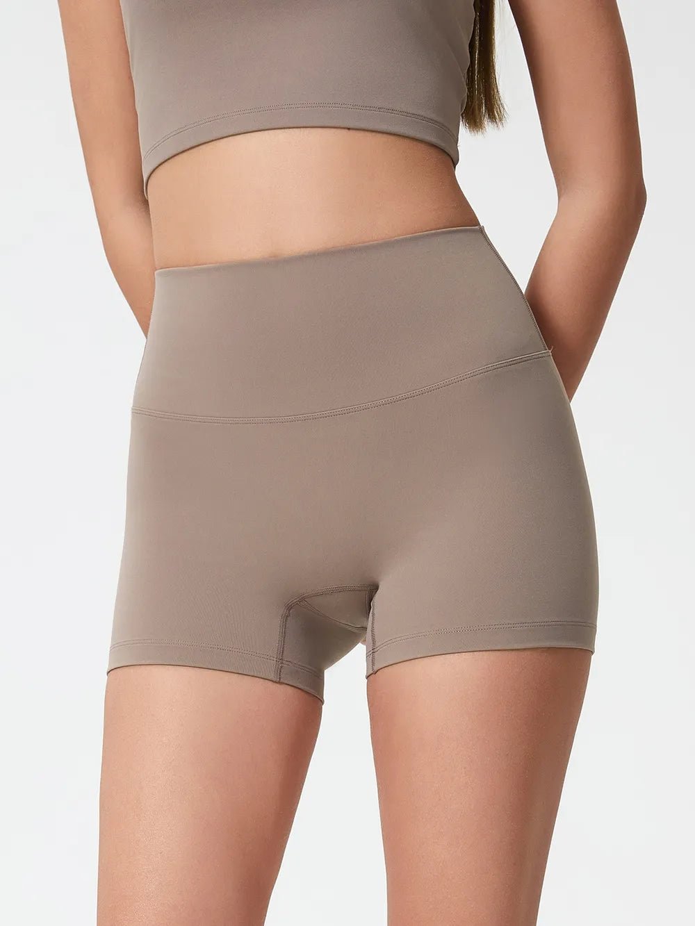 Millennia High Waist Active Shorts - MAD RUFFI