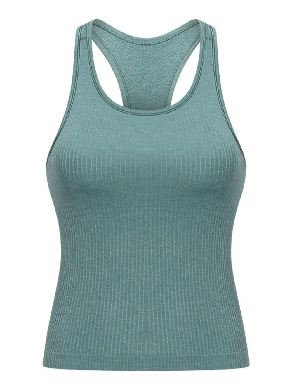 Millennia Round Neck Racerback Active Tank - MAD RUFFI