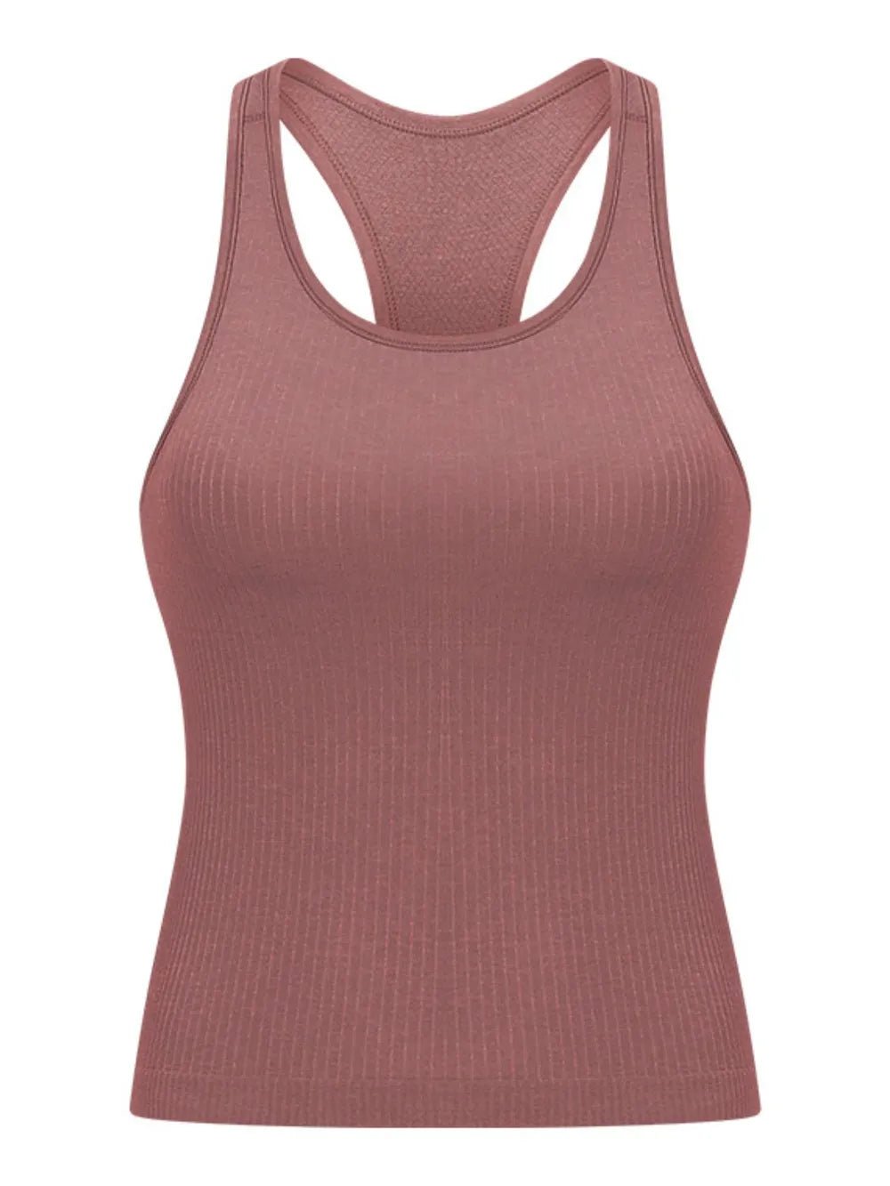 Millennia Round Neck Racerback Active Tank - MAD RUFFI