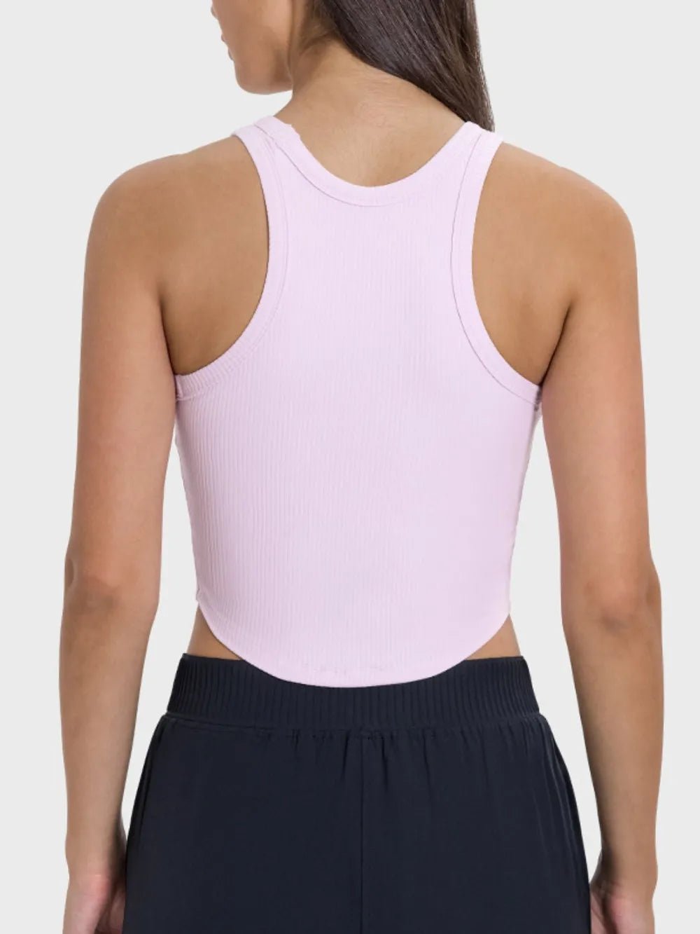 Millennia Round Neck Racerback Active Tank - MAD RUFFI