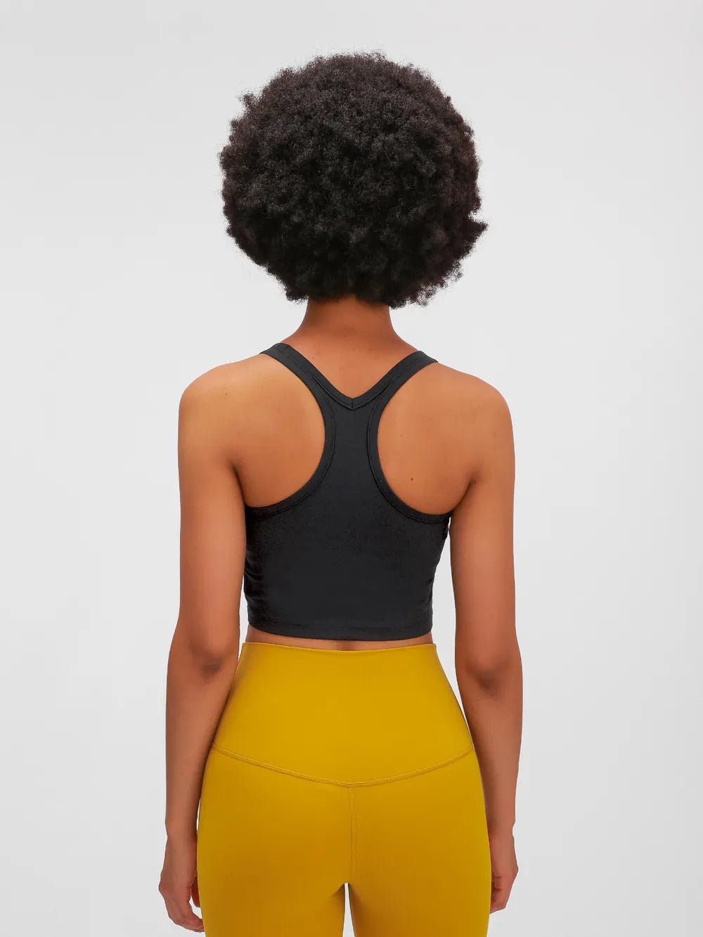 Millennia Scoop Neck Active Tank with Detachable Chest Pads - MAD RUFFI