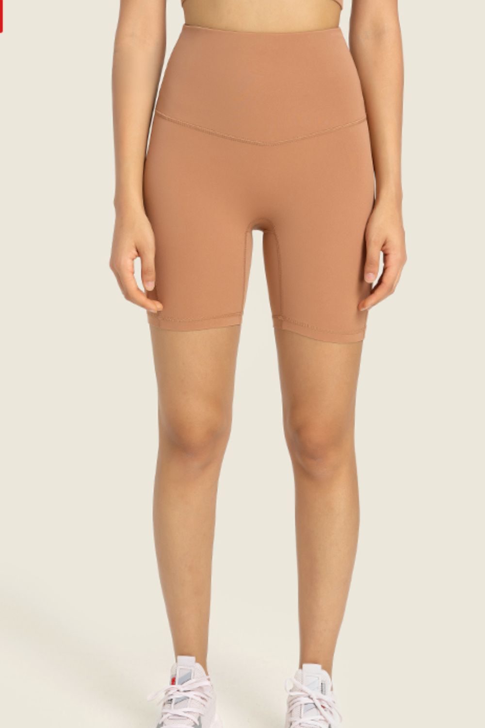 Millennia Seamless High - Rise Wide Waistband Biker Shorts - MAD RUFFI