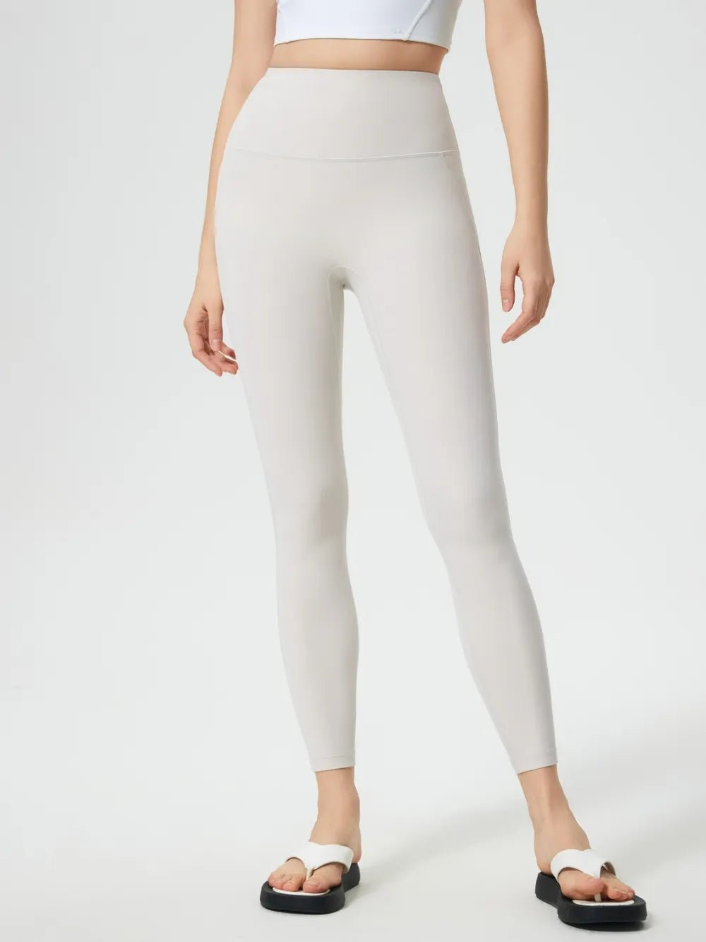 Millennia Wide Waistband Active Leggings - MAD RUFFI