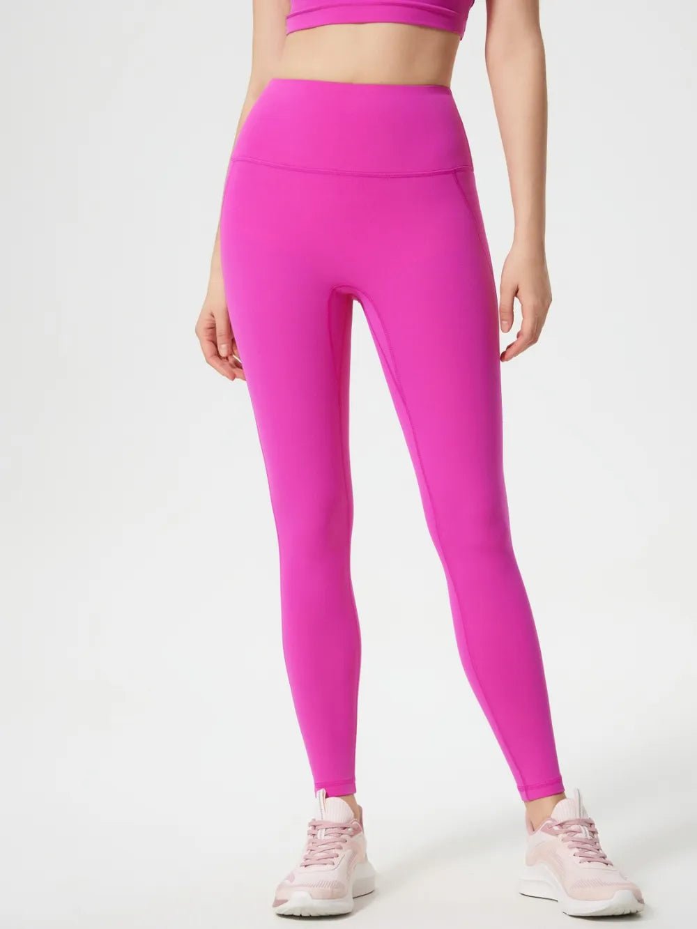 Millennia Wide Waistband Active Leggings - MAD RUFFI