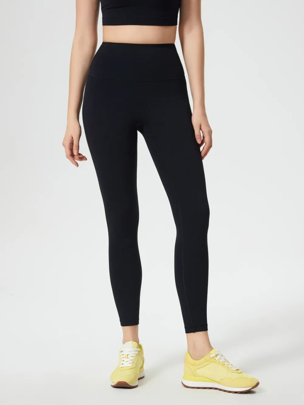 Millennia Wide Waistband Active Leggings - MAD RUFFI