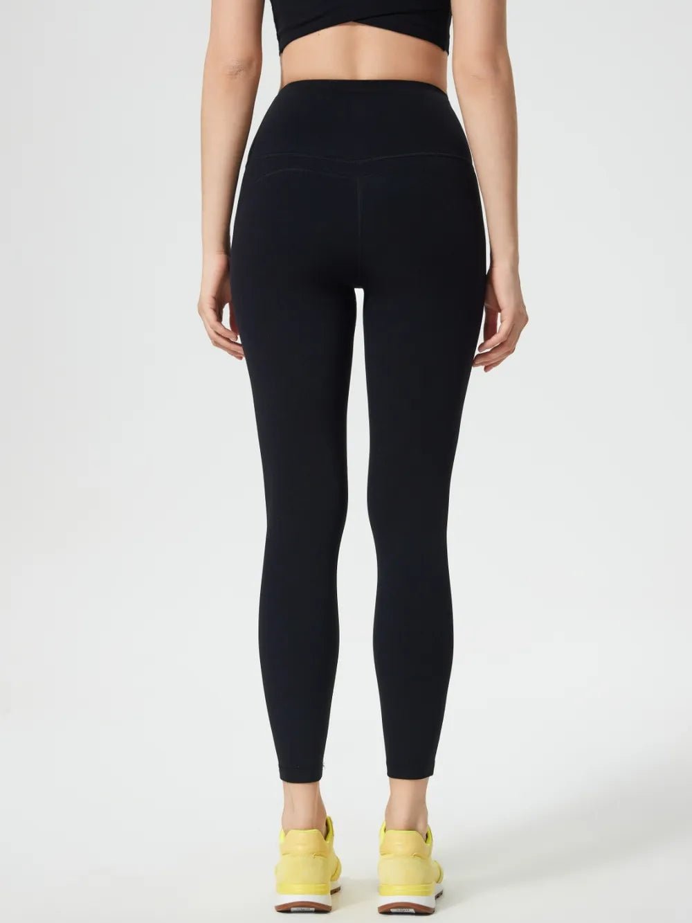 Millennia Wide Waistband Active Leggings - MAD RUFFI