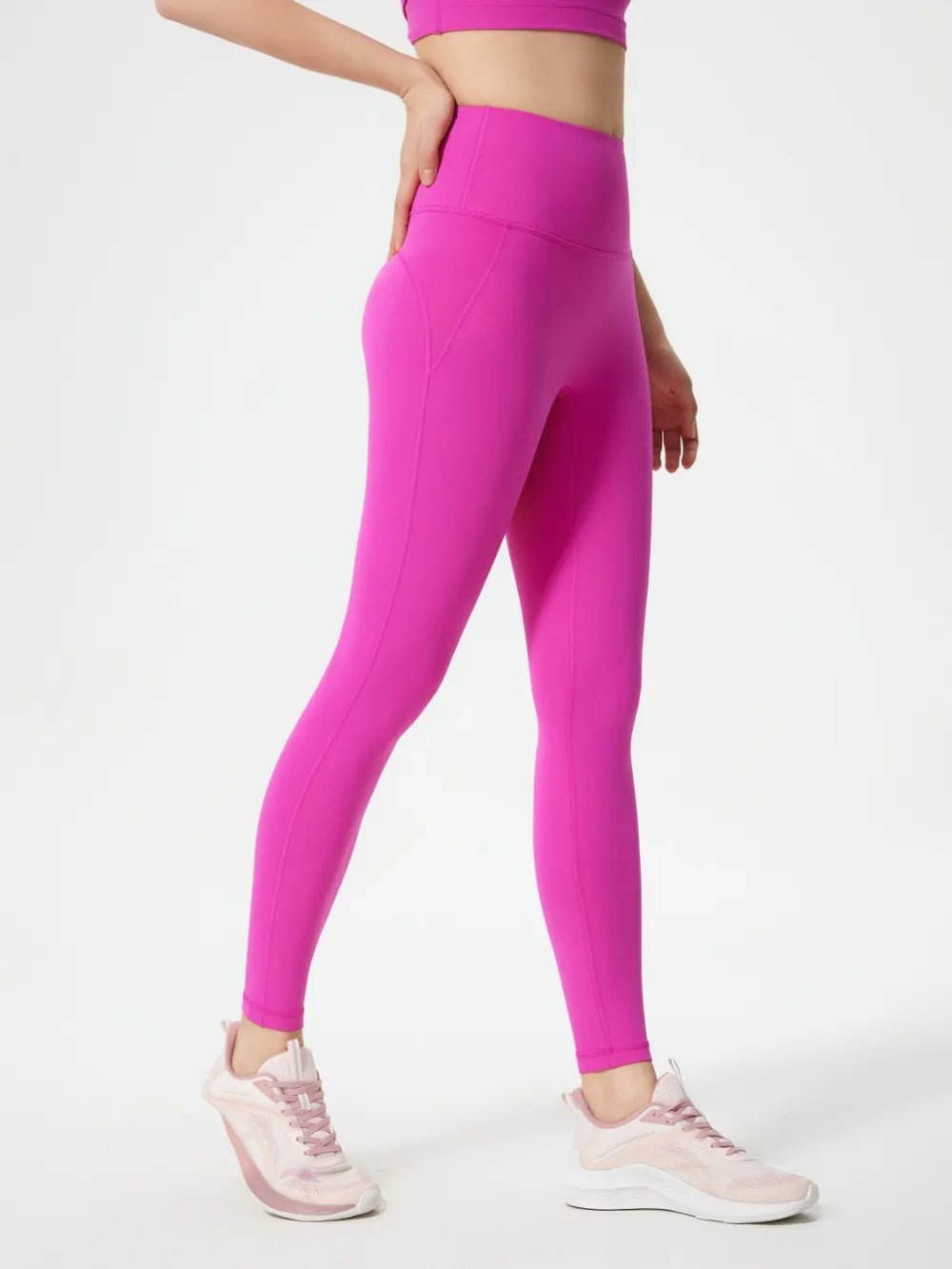 Millennia Wide Waistband Active Leggings - MAD RUFFI
