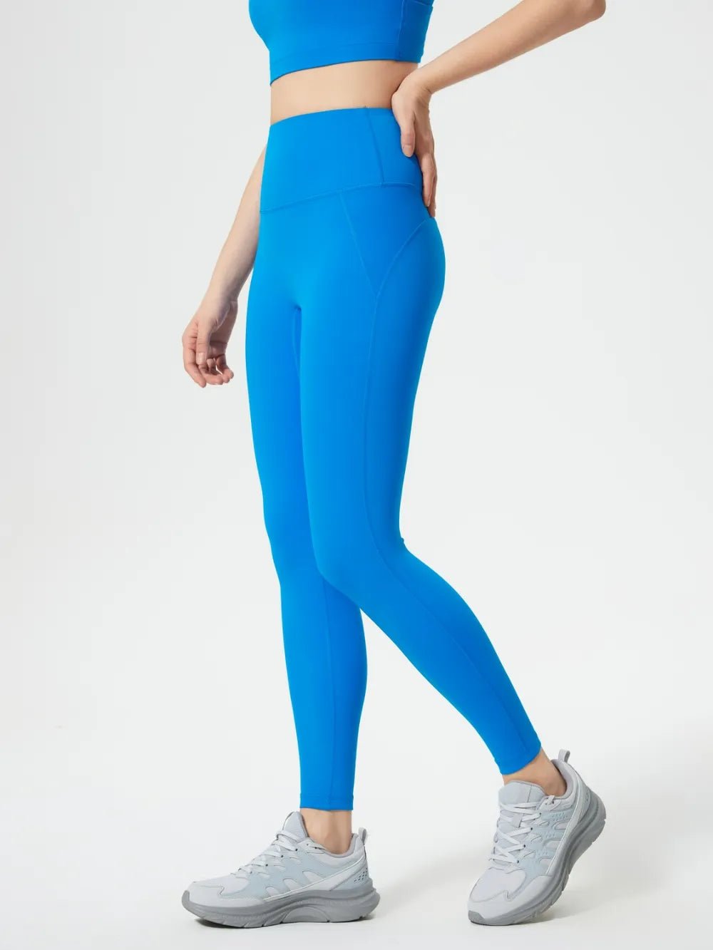 Millennia Wide Waistband Active Leggings - MAD RUFFI
