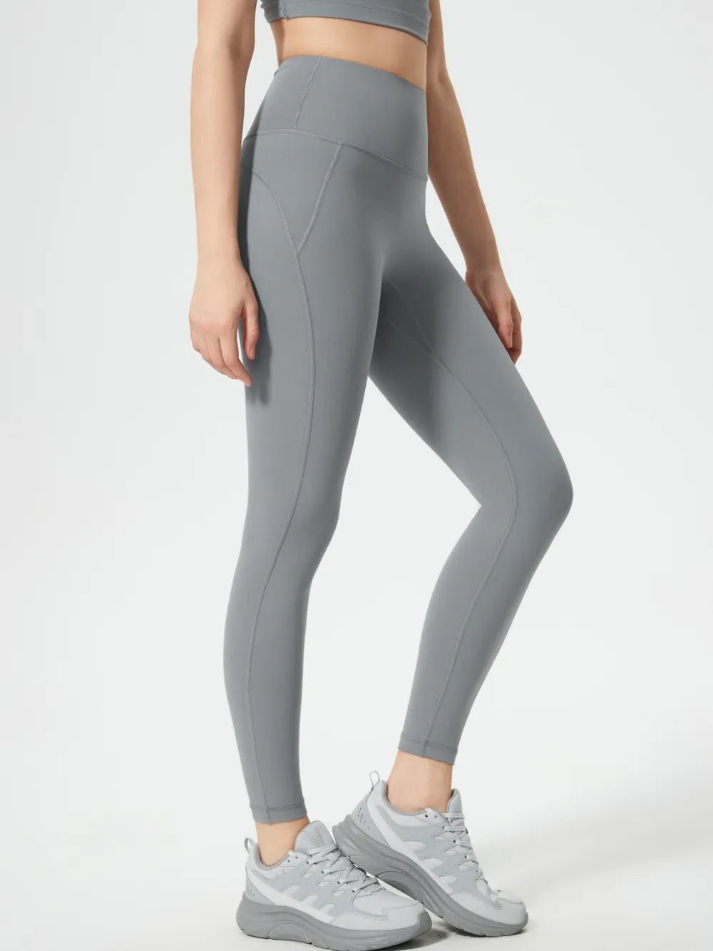 Millennia Wide Waistband Active Leggings - MAD RUFFI