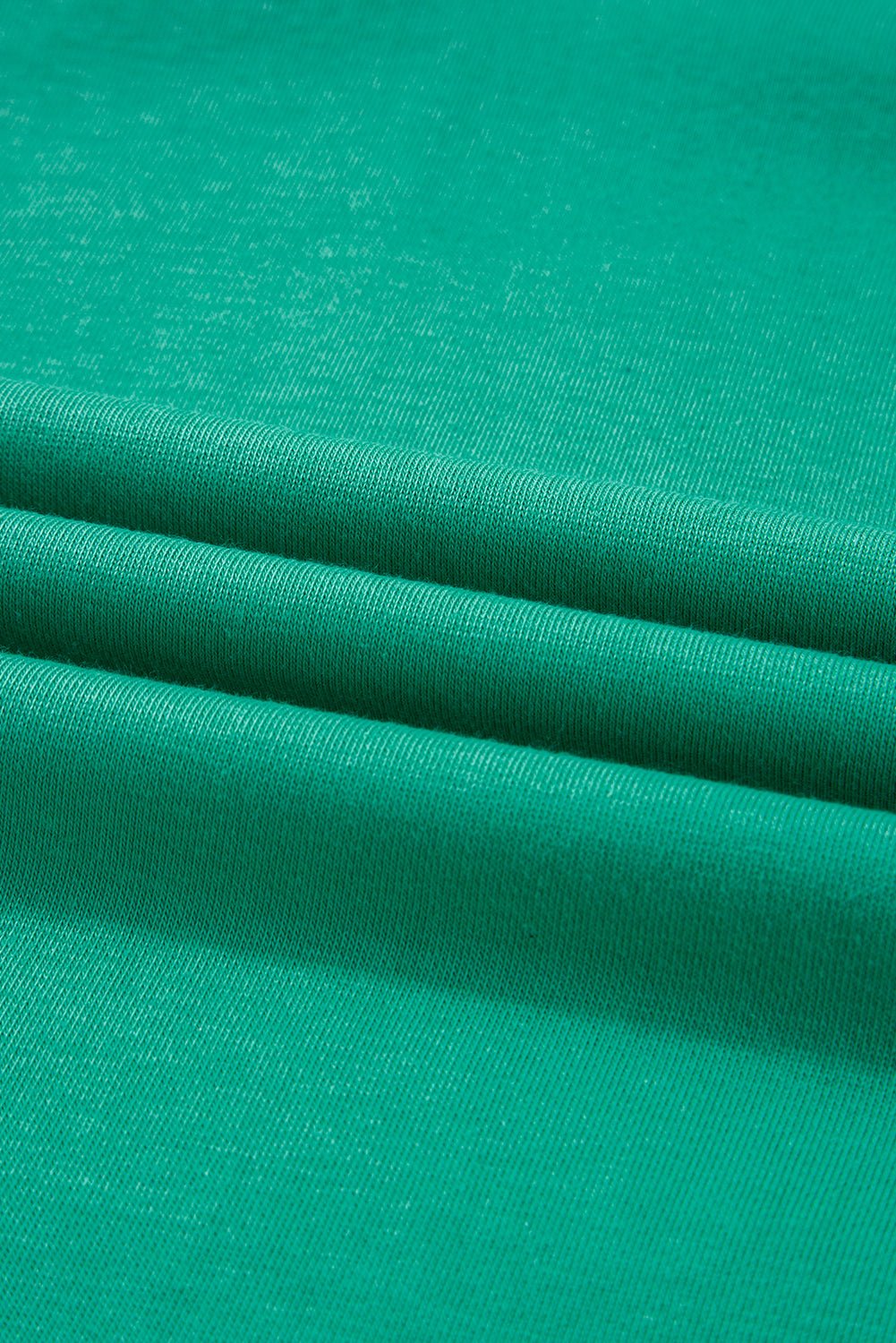 Mint Green Preppy Contrast Striped V Neck Long Sleeve T-shirt Dress - MAD RUFFI