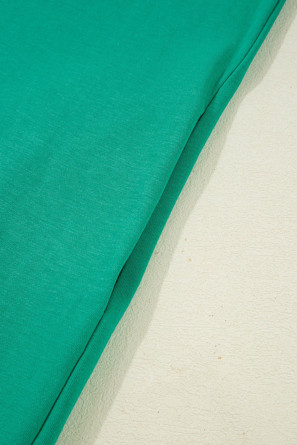 Mint Green Preppy Contrast Striped V Neck Long Sleeve T-shirt Dress - MAD RUFFI