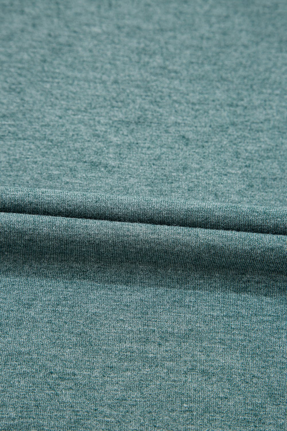 Mist Green Crisscross V Neck Flutter Sleeve T Shirt - MAD RUFFI