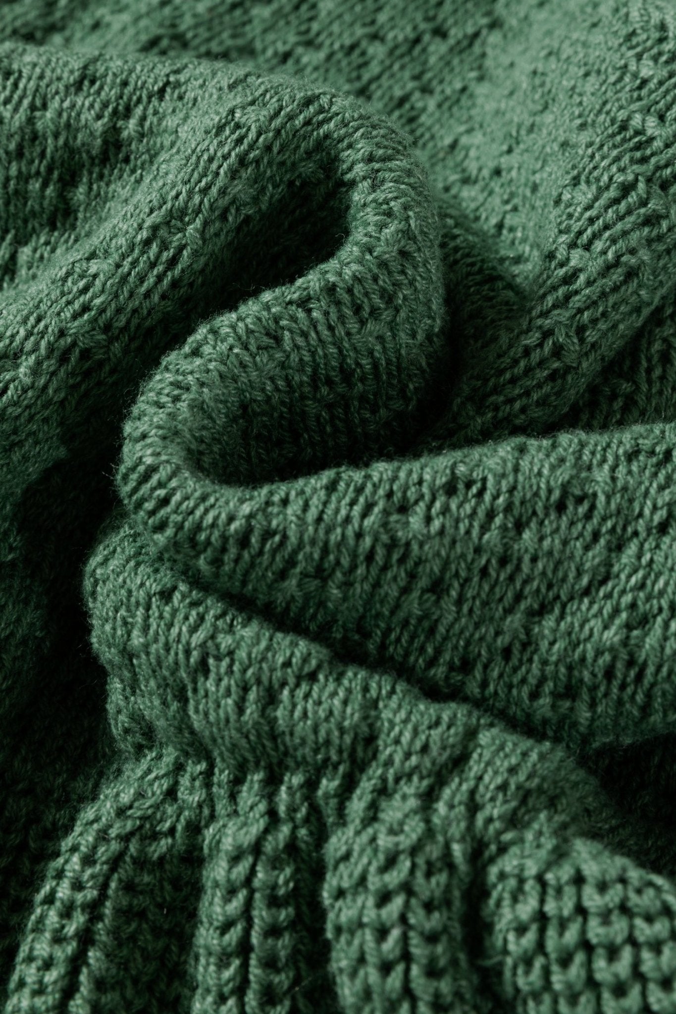 empire waist sweater dress Mist Green Solid Lantern Sleeve Empire Waist Short Sweater Dress