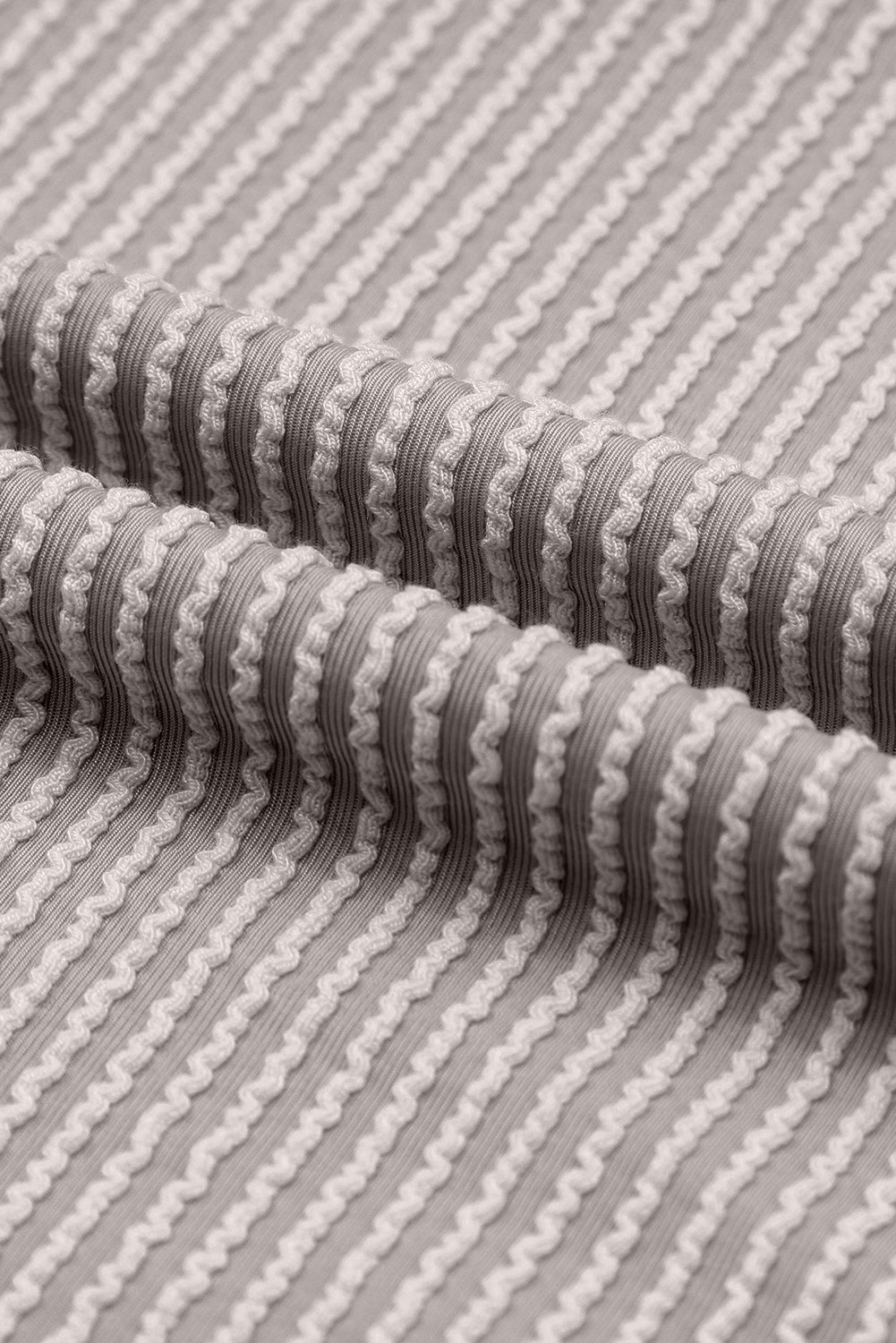 Multicolor Colorblock Ribbed Loose Long Sleeve Top - MAD RUFFI