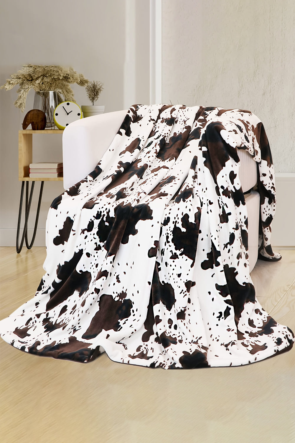 Multicolour Animal Spots Plush Blanket - MAD RUFFI