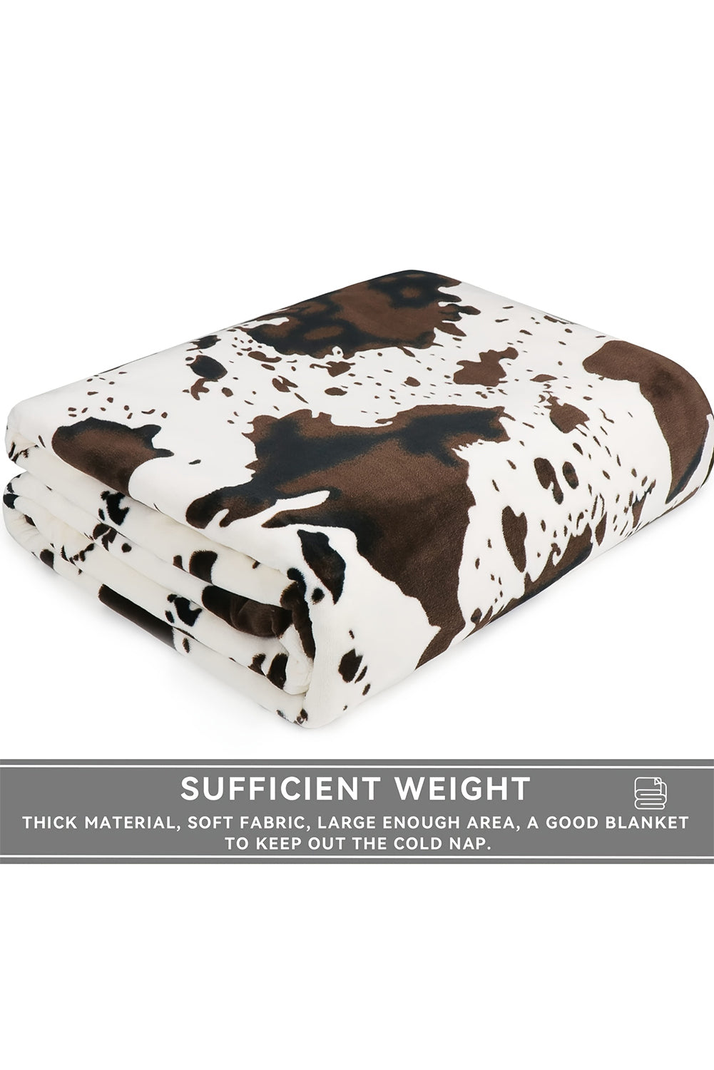 Multicolour Animal Spots Plush Blanket - MAD RUFFI