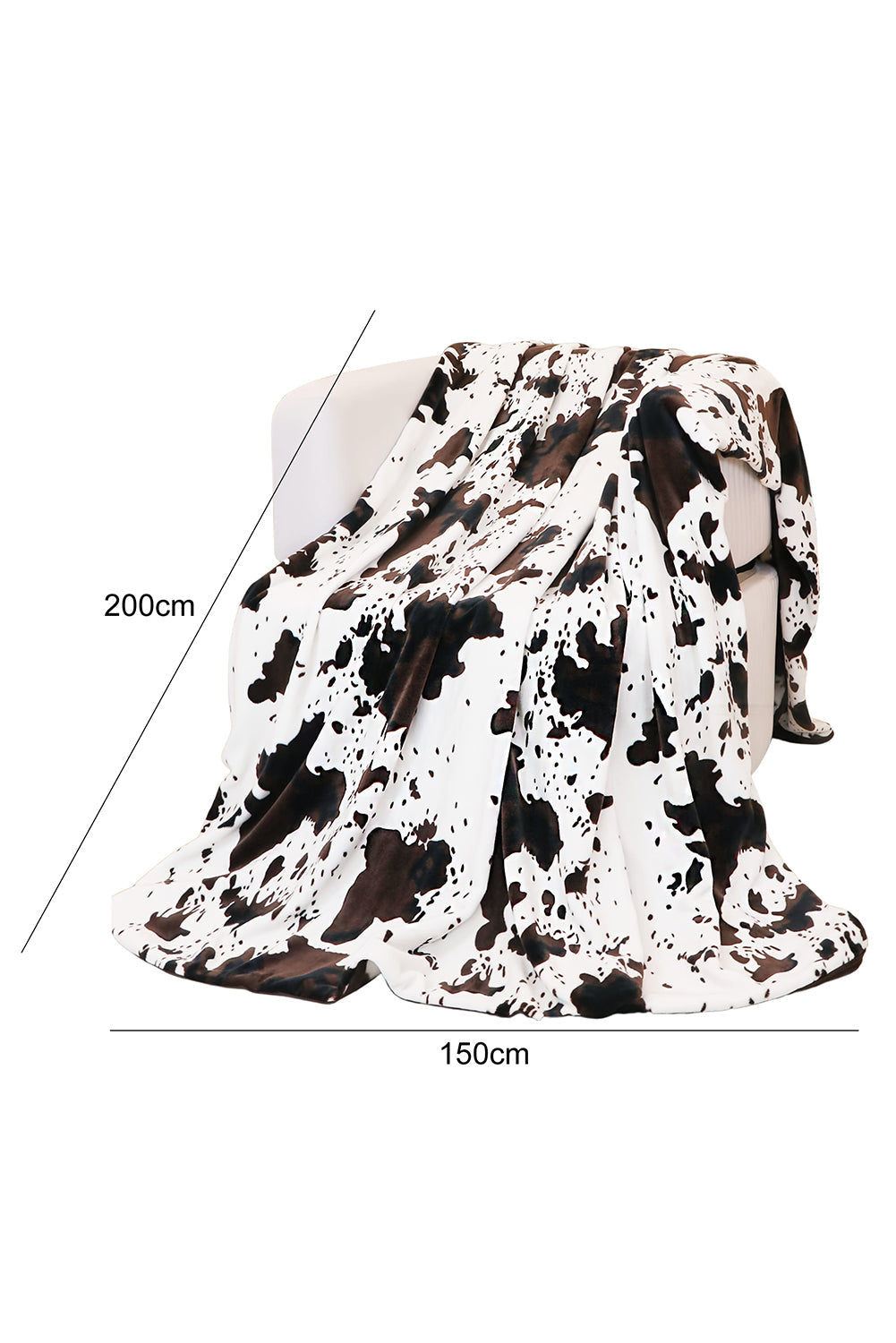 Multicolour Animal Spots Plush Blanket - MAD RUFFI