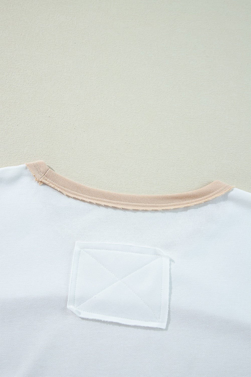 Multicolour Colorblock Patchwork Side Split Tunic T Shirt - MAD RUFFI