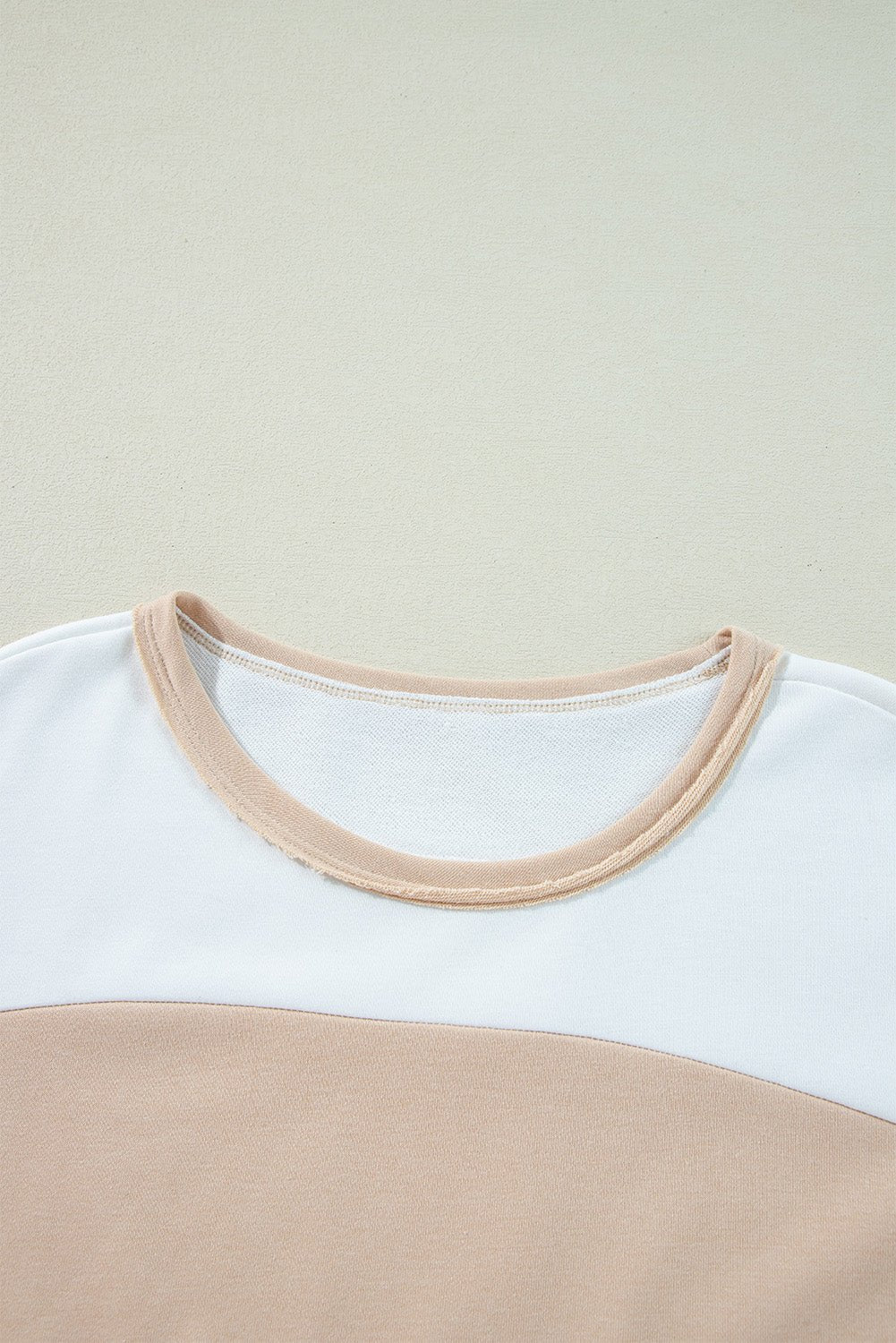 Multicolour Colorblock Patchwork Side Split Tunic T Shirt - MAD RUFFI