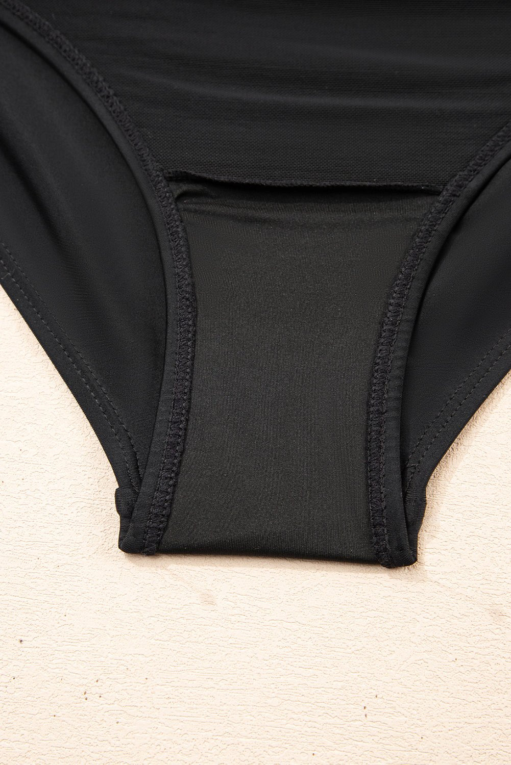 Navy Blue Adjustable Straps Cutout Ruched Knot Slit One Piece Swim Dress - MAD RUFFI