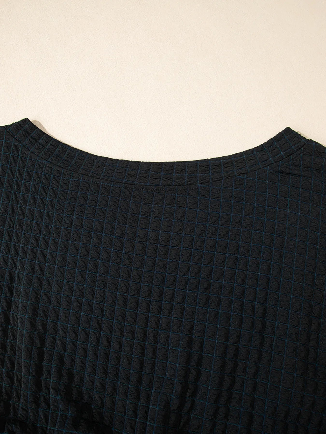 One Shoulder Short Sleeve Knotted Waist Jumpsuit - MAD RUFFI