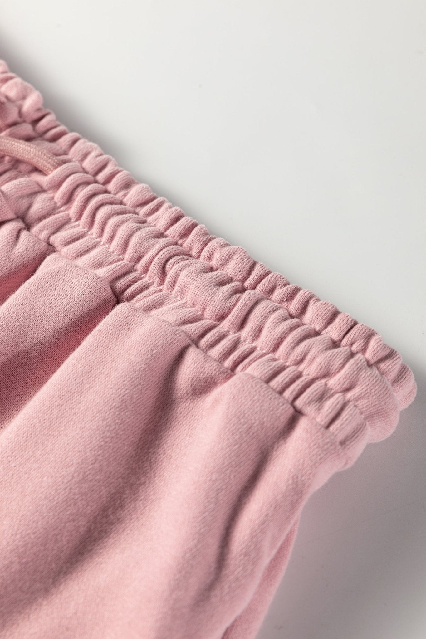 Peach Blossom Button Drawstring Hooded Pullover and Casual Short Set - MAD RUFFI