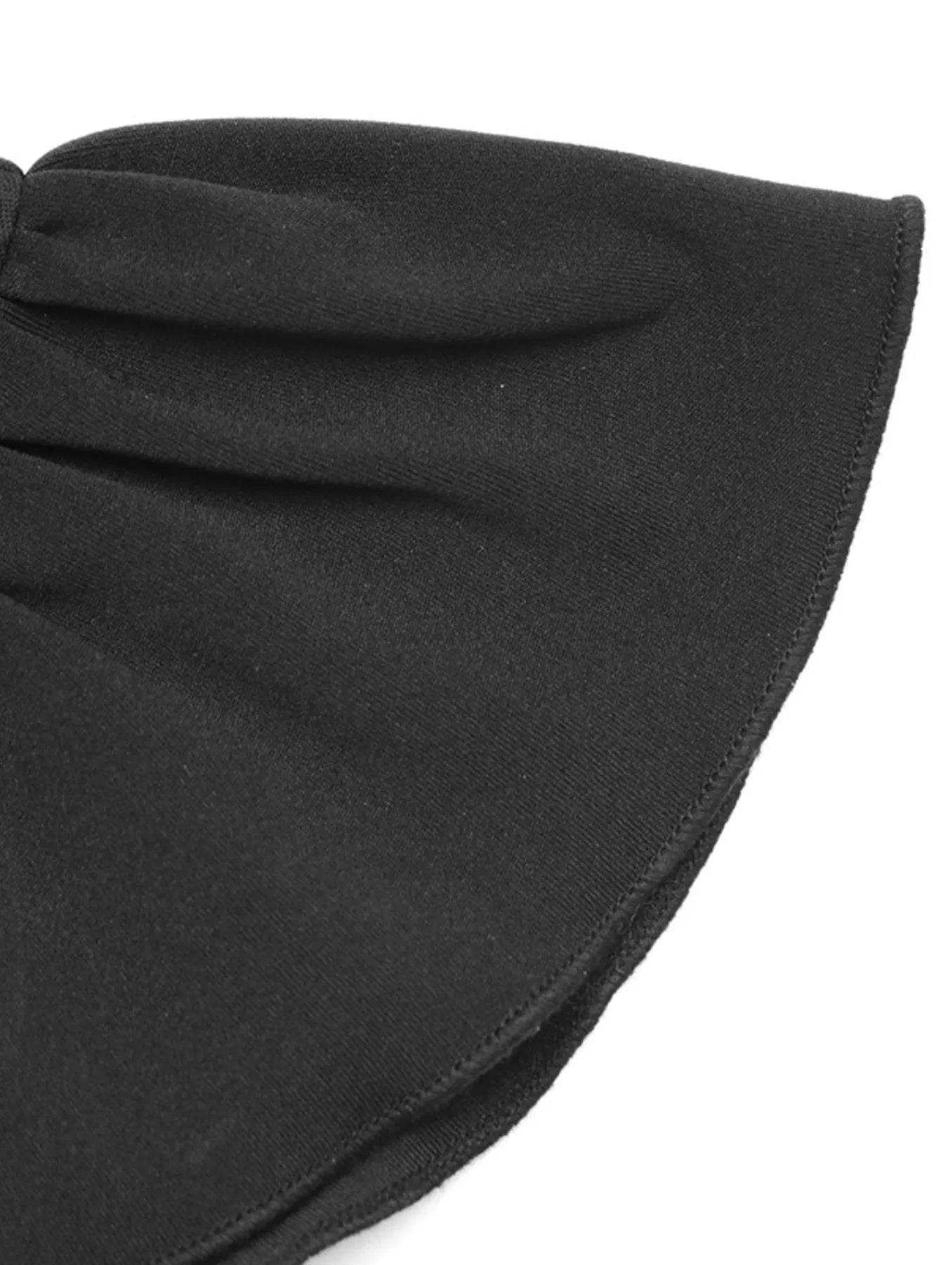 Pearl Detail Ruffled Cap Sleeve Jumpsuit - MAD RUFFI