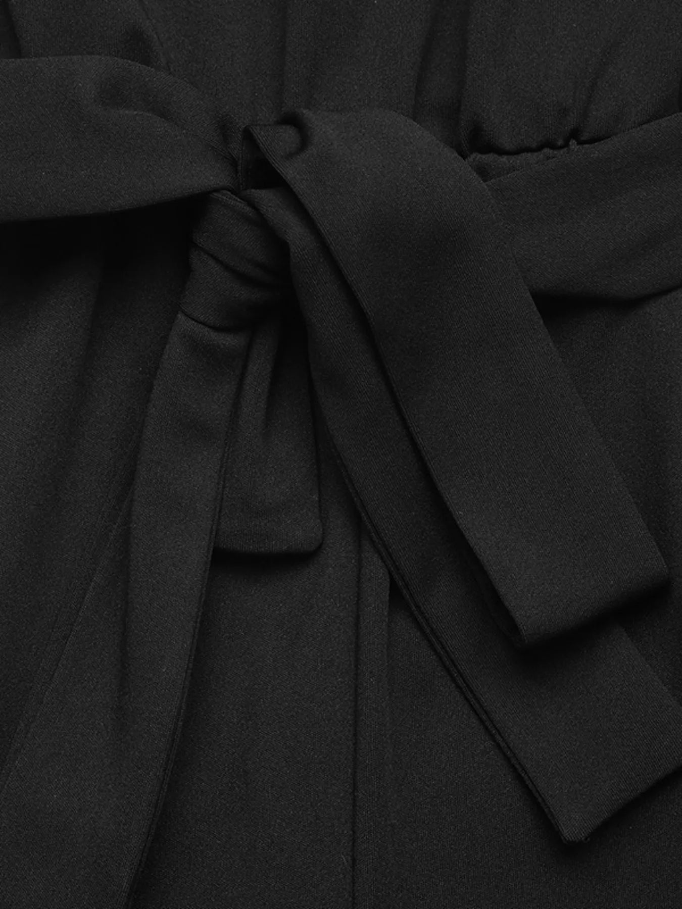 Pearl Detail Ruffled Cap Sleeve Jumpsuit - MAD RUFFI