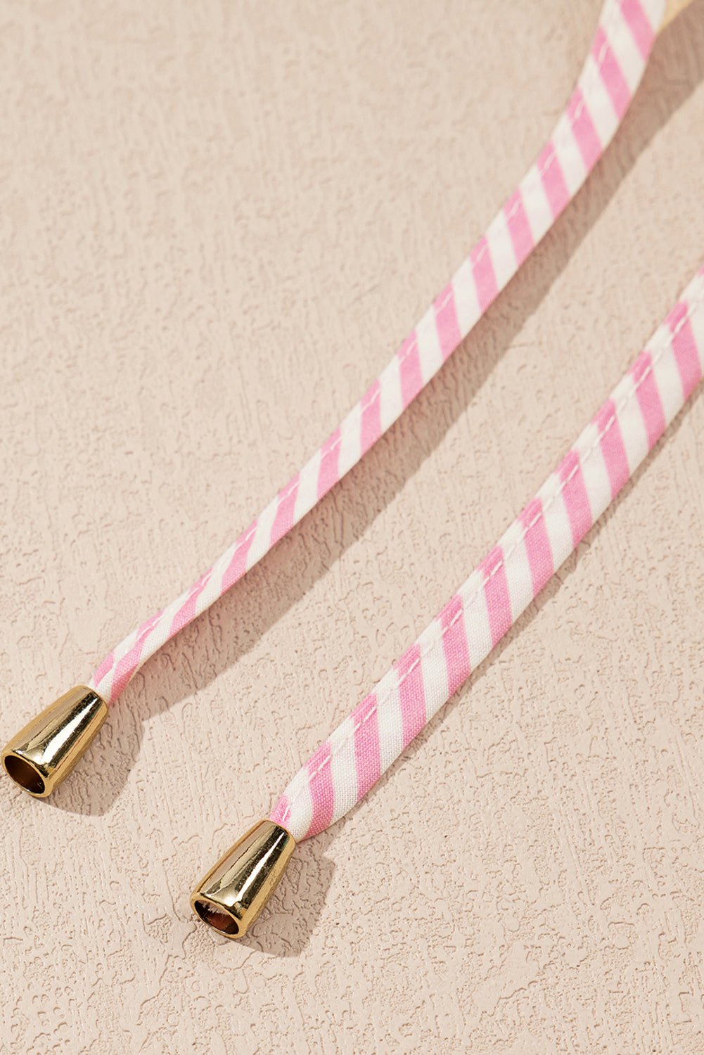 Pink Floral Print Drawstring V Neck Peplum Blouse - MAD RUFFI