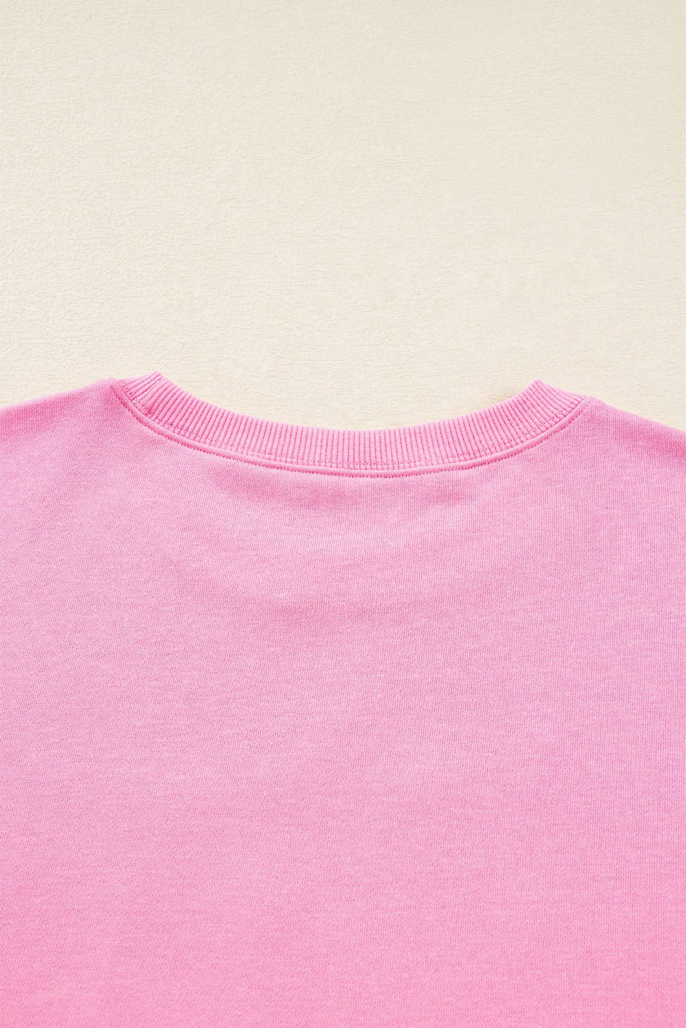 Pink Floral USA Map Patched Graphic Patriotic Sweatshirt - MAD RUFFI