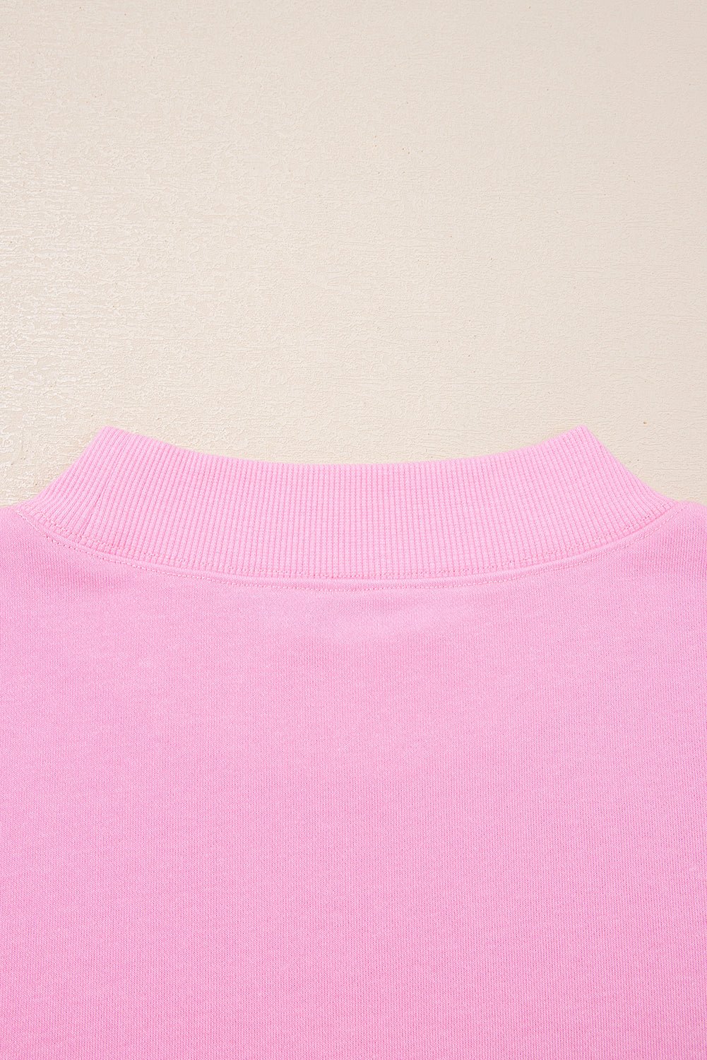 Pink Frill Tiered Patchwork Ribbed Trim Flowy Plus Size Top - MAD RUFFI