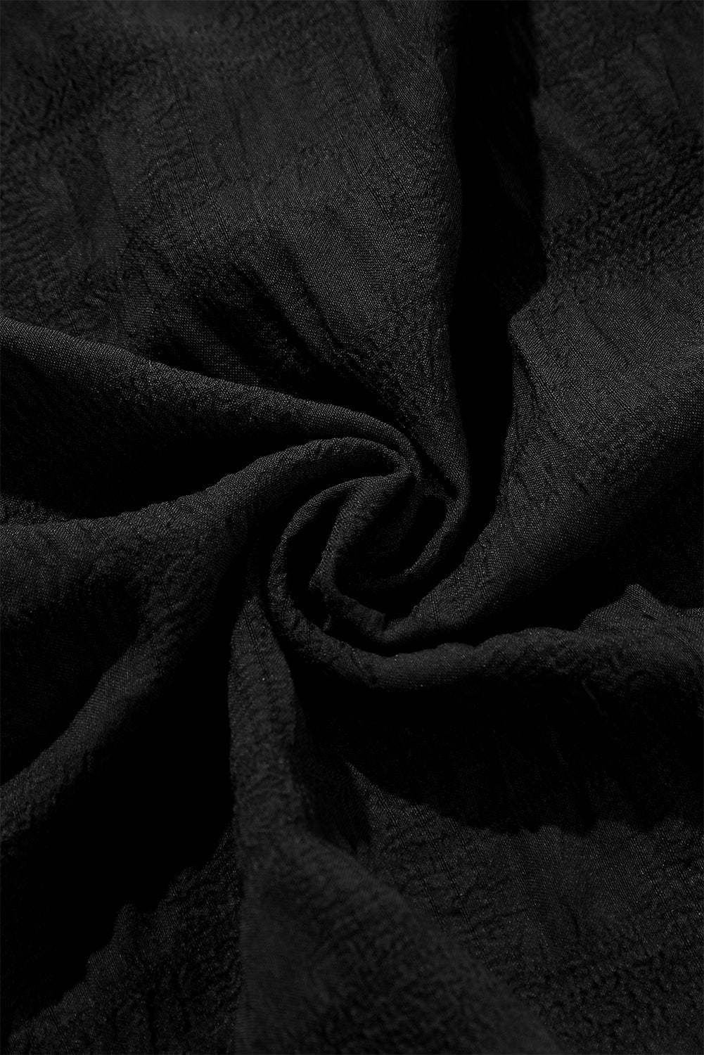 Pink Lace - up Ruched Front Long Sleeve Ruffle Hem Plus Size Midi Dress - MAD RUFFI