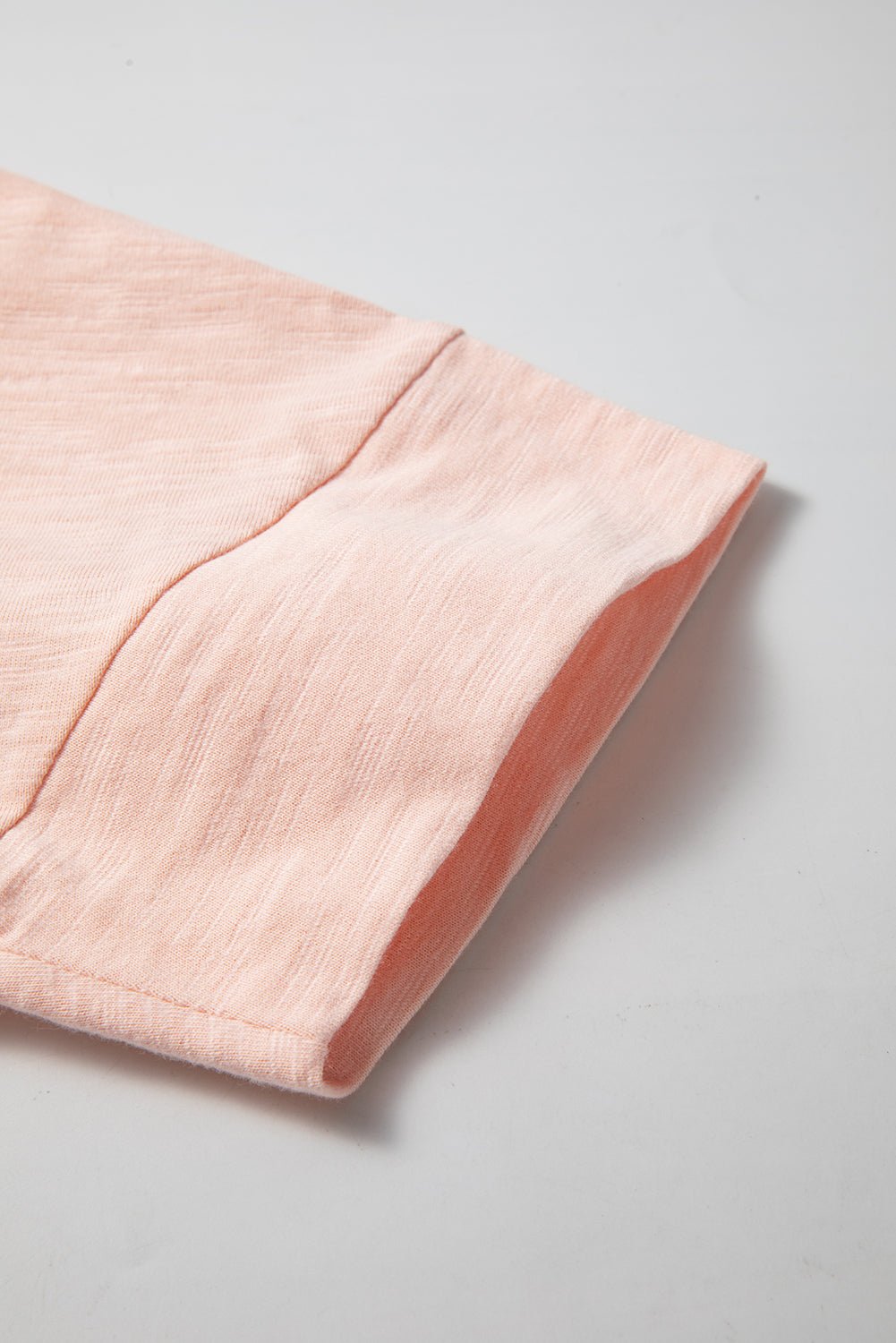 Pink Patchwork 60s Flower V Neck Bracelet Sleeve Oversized Top - MAD RUFFI