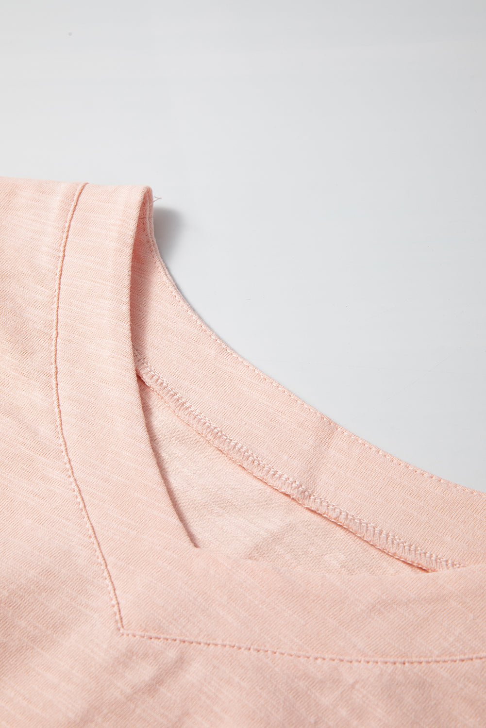 Pink Patchwork 60s Flower V Neck Bracelet Sleeve Oversized Top - MAD RUFFI