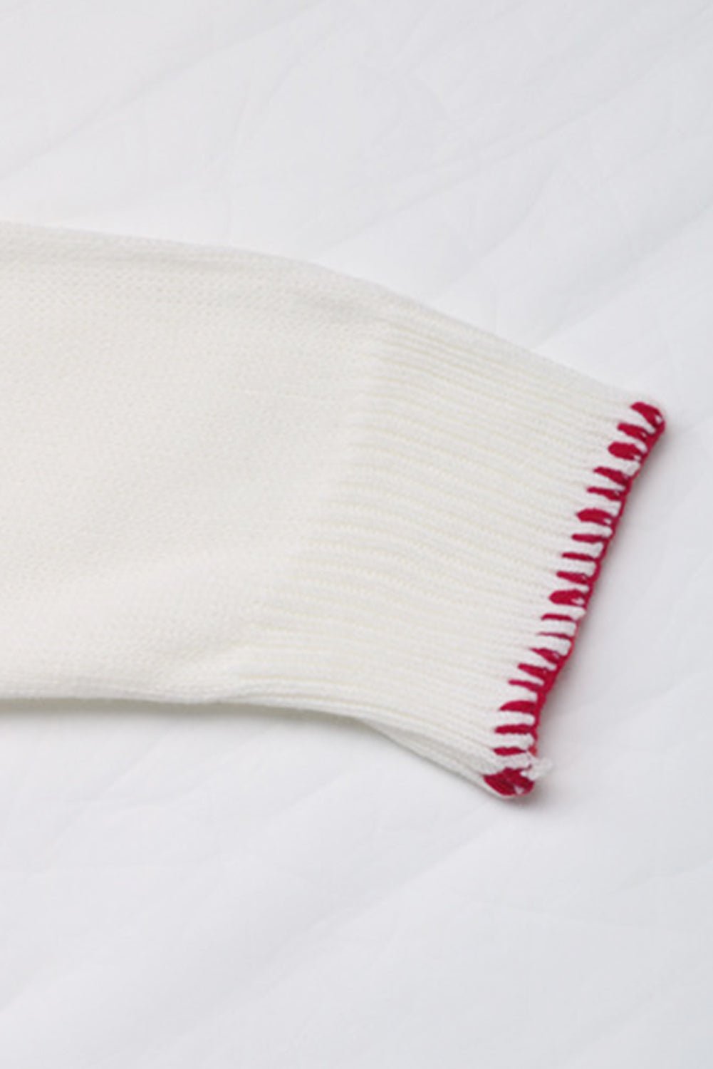 Pink Sweet Bow Drop Sleeve Round Neck Sweater - MAD RUFFI