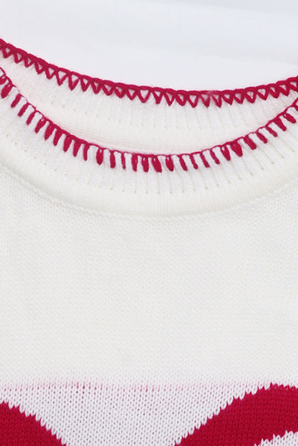 Pink Sweet Bow Drop Sleeve Round Neck Sweater - MAD RUFFI