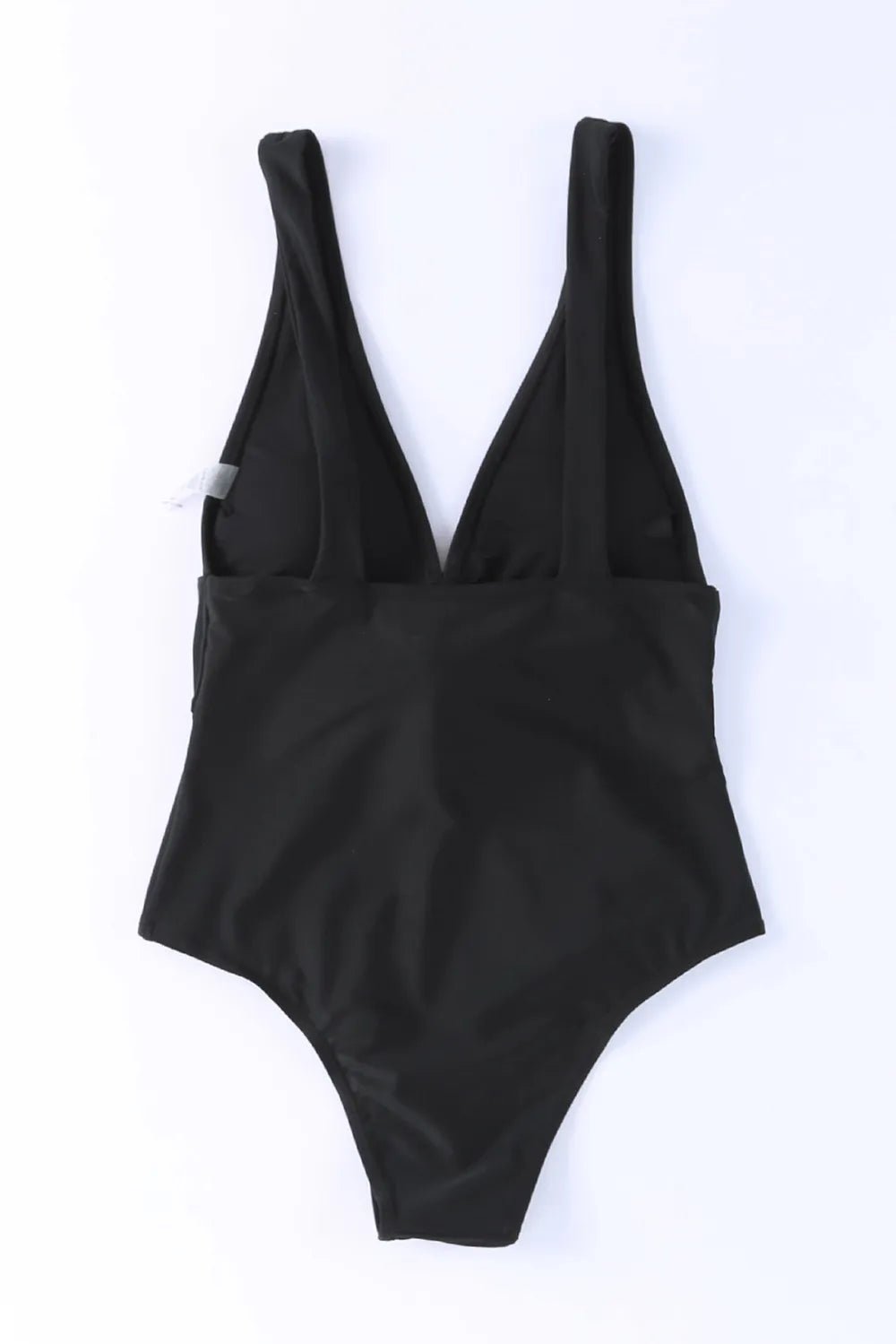 Plunge Wide Strap One - Piece Swimwear - MAD RUFFI