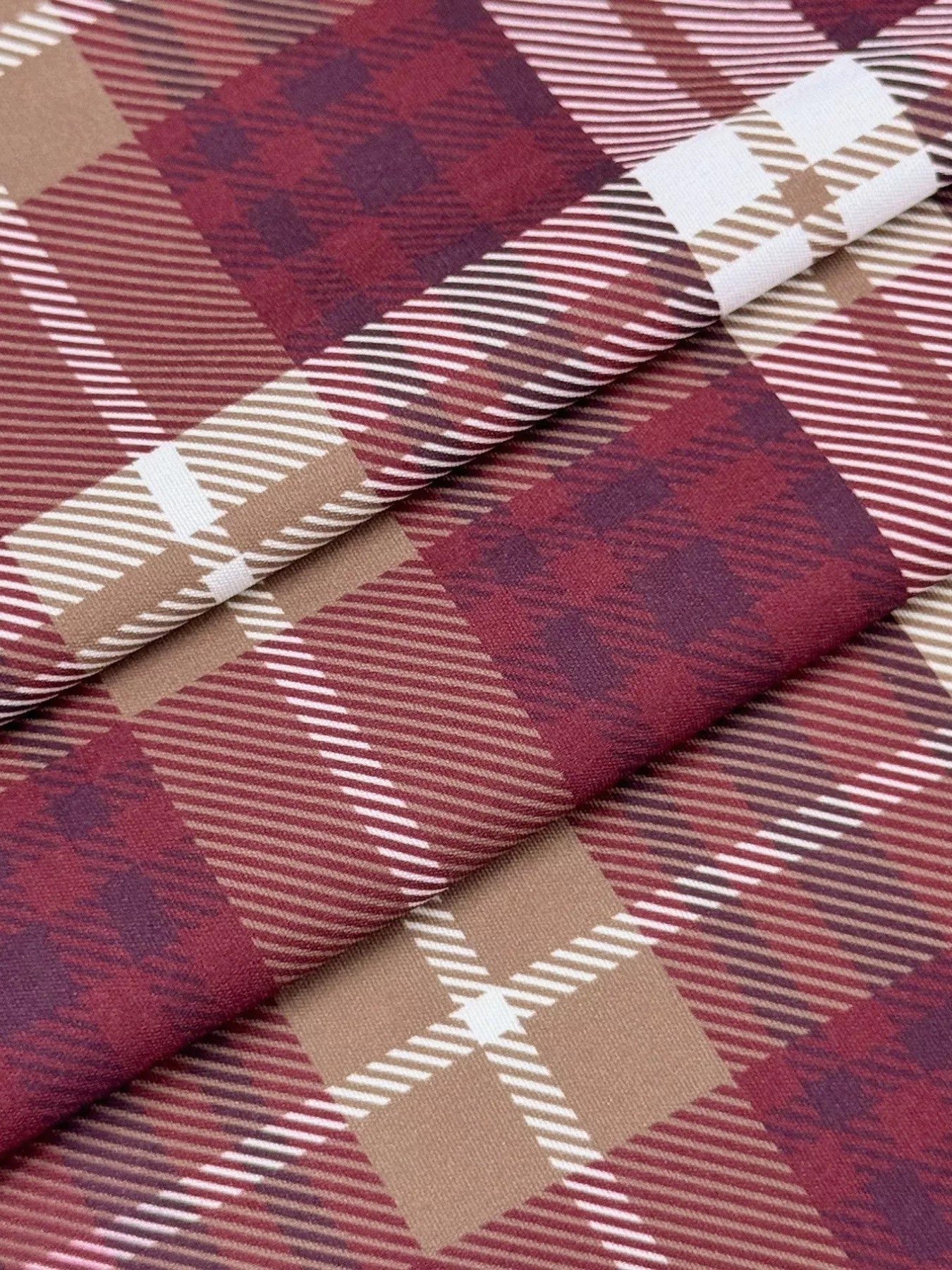 Plus Size Plaid Long Sleeve Mini Shirt Dress - MAD RUFFI