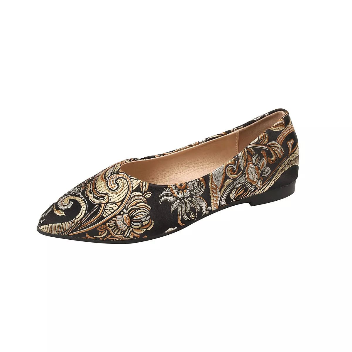 Point Toe Flats Slip - Ons - MAD RUFFI