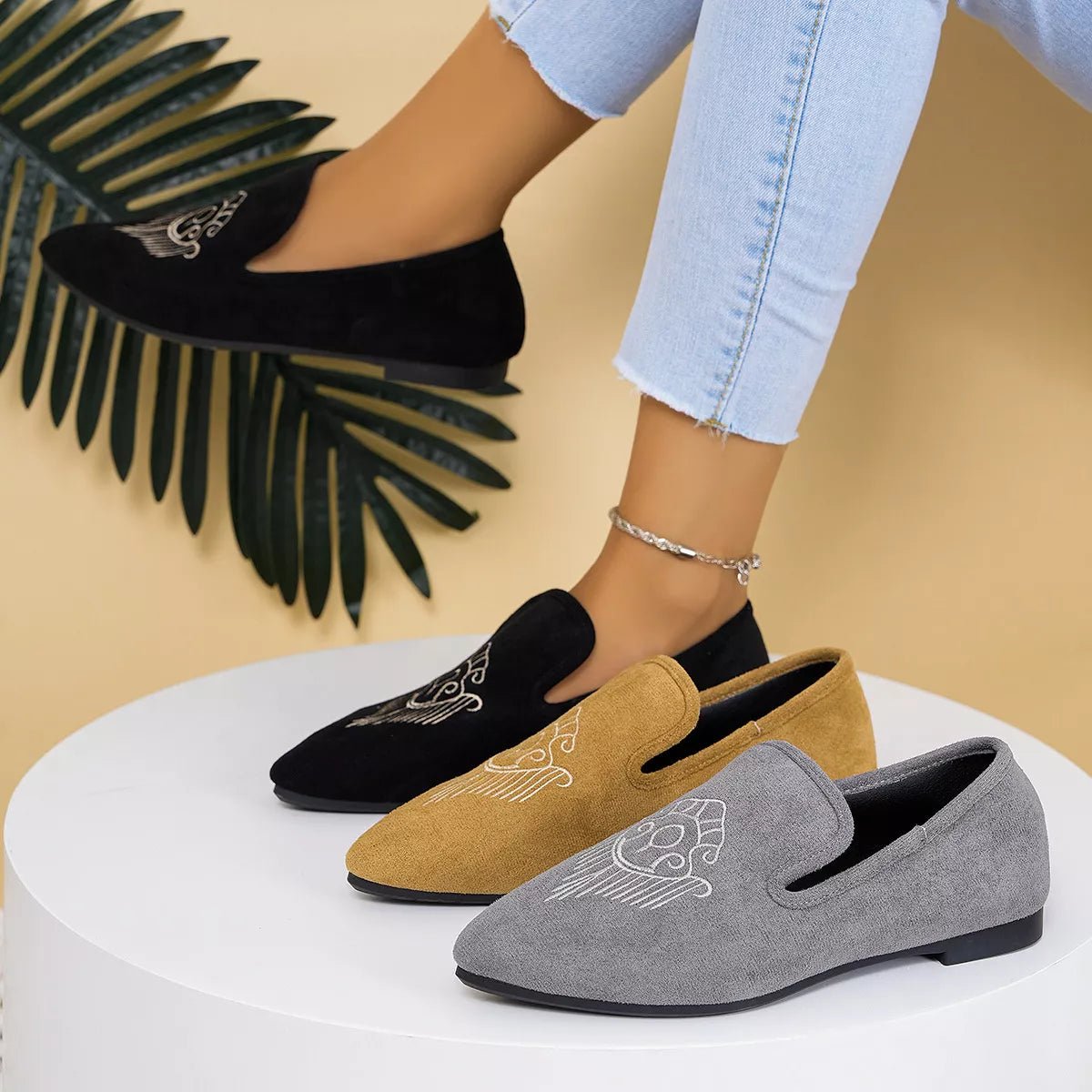 Point Toe Slip - Ons - MAD RUFFI