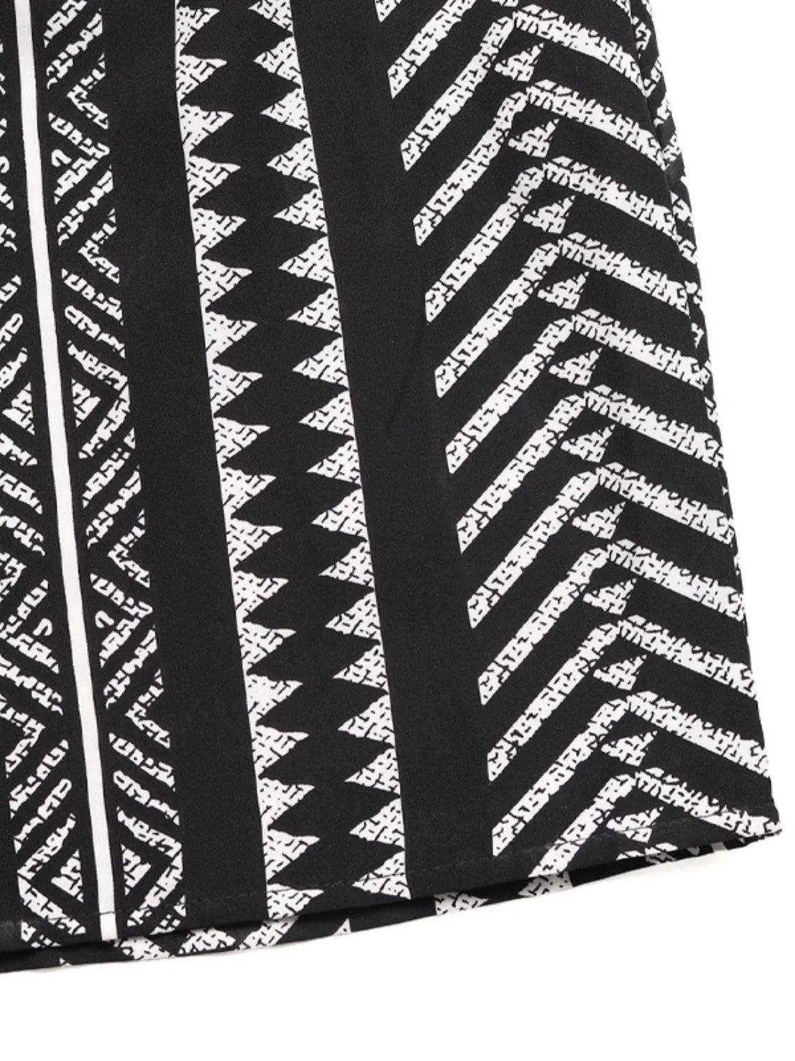 Printed High Waist Skirt - MAD RUFFI