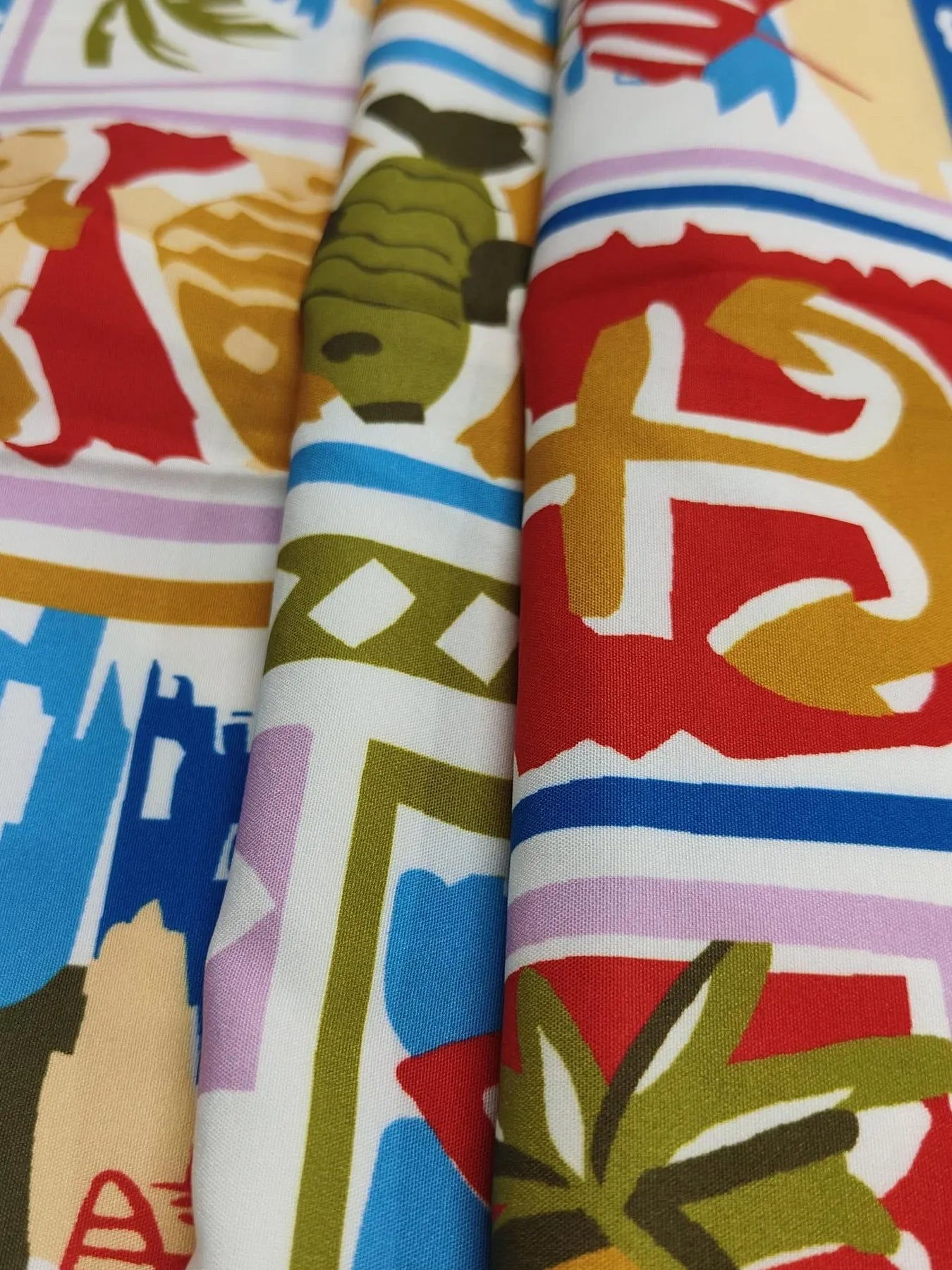 Printed Square Neck Cami Dress - MAD RUFFI