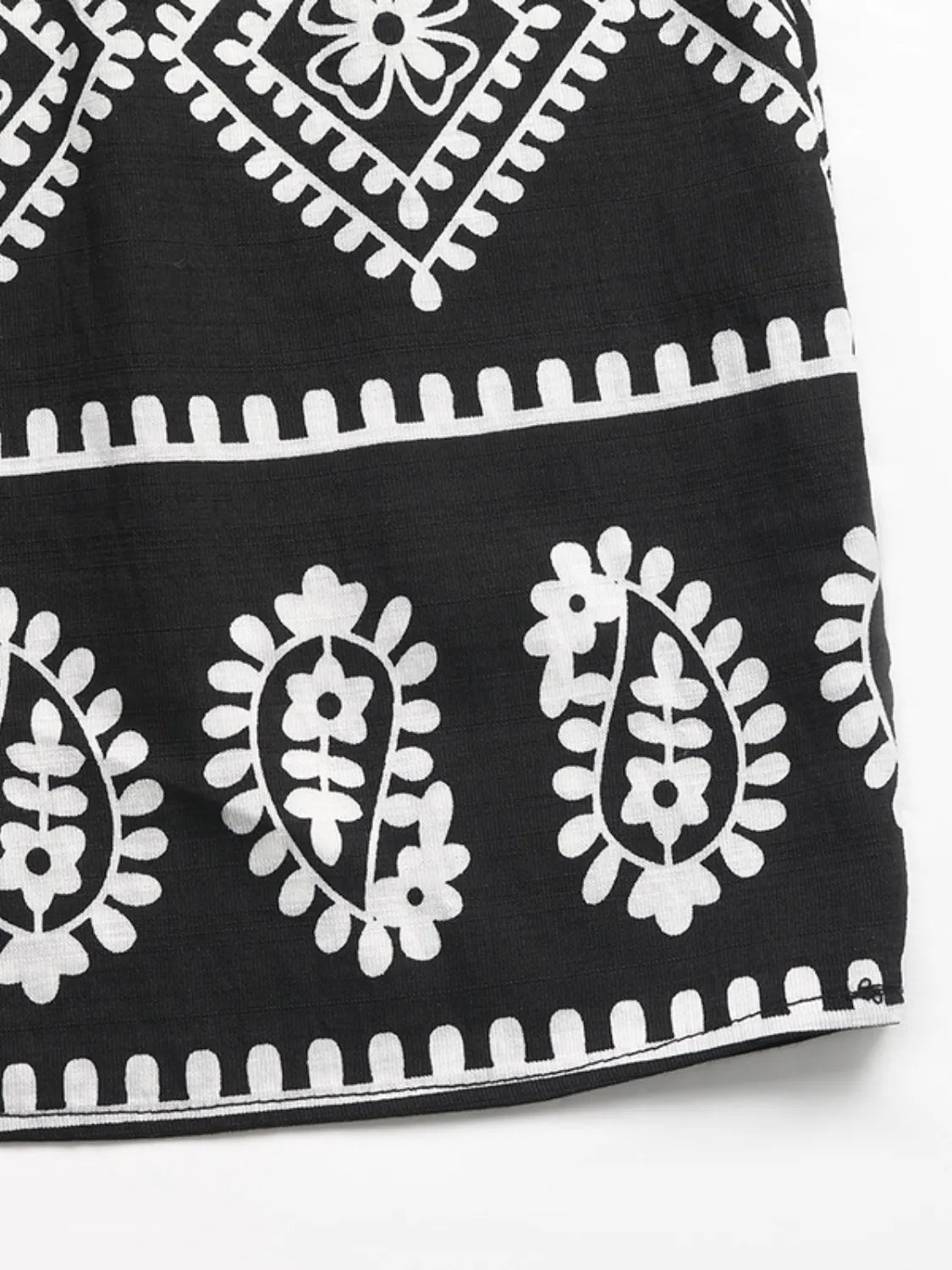 Printed Square Neck Maxi Cami Dress - MAD RUFFI