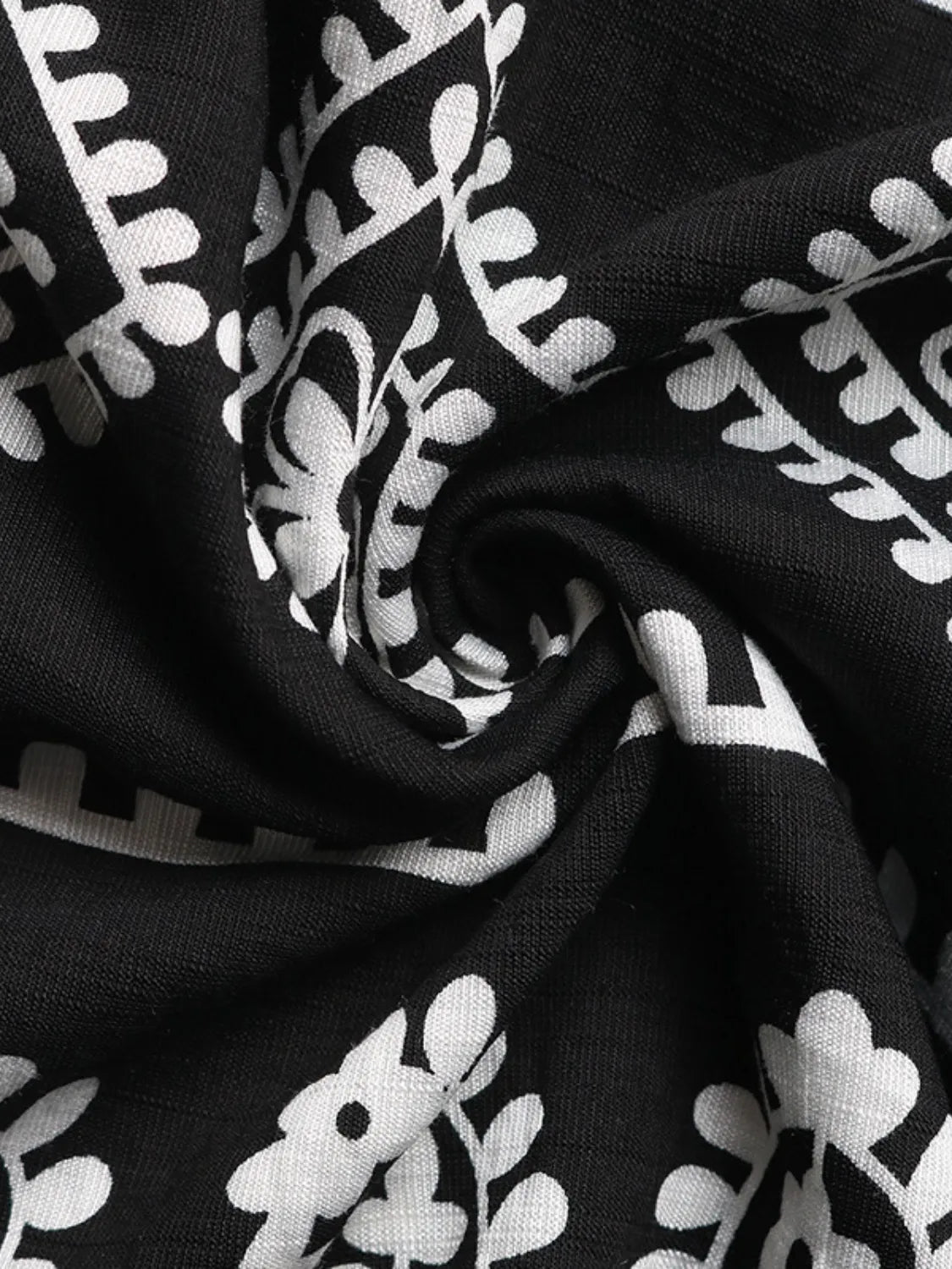 Printed Square Neck Maxi Cami Dress - MAD RUFFI