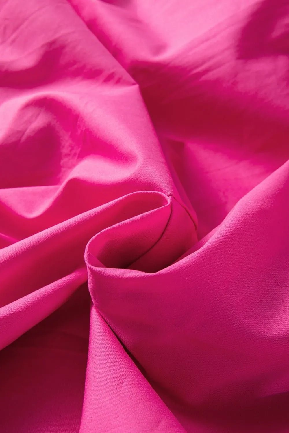 Puff Sleeve Tie Front High Waist Mini Dress - MAD RUFFI