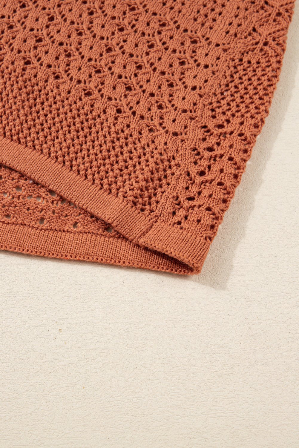 Redwood Burl Mixed Pattern Knitted Open Front Plus Size Cardigan - MAD RUFFI