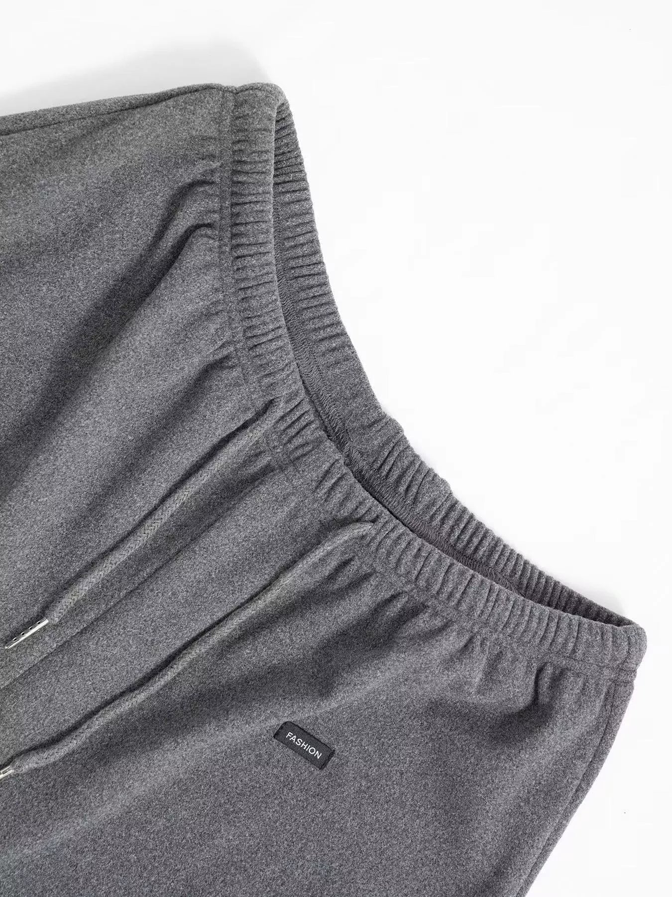 Relaxed Fit Drawstring Pants - MAD RUFFI