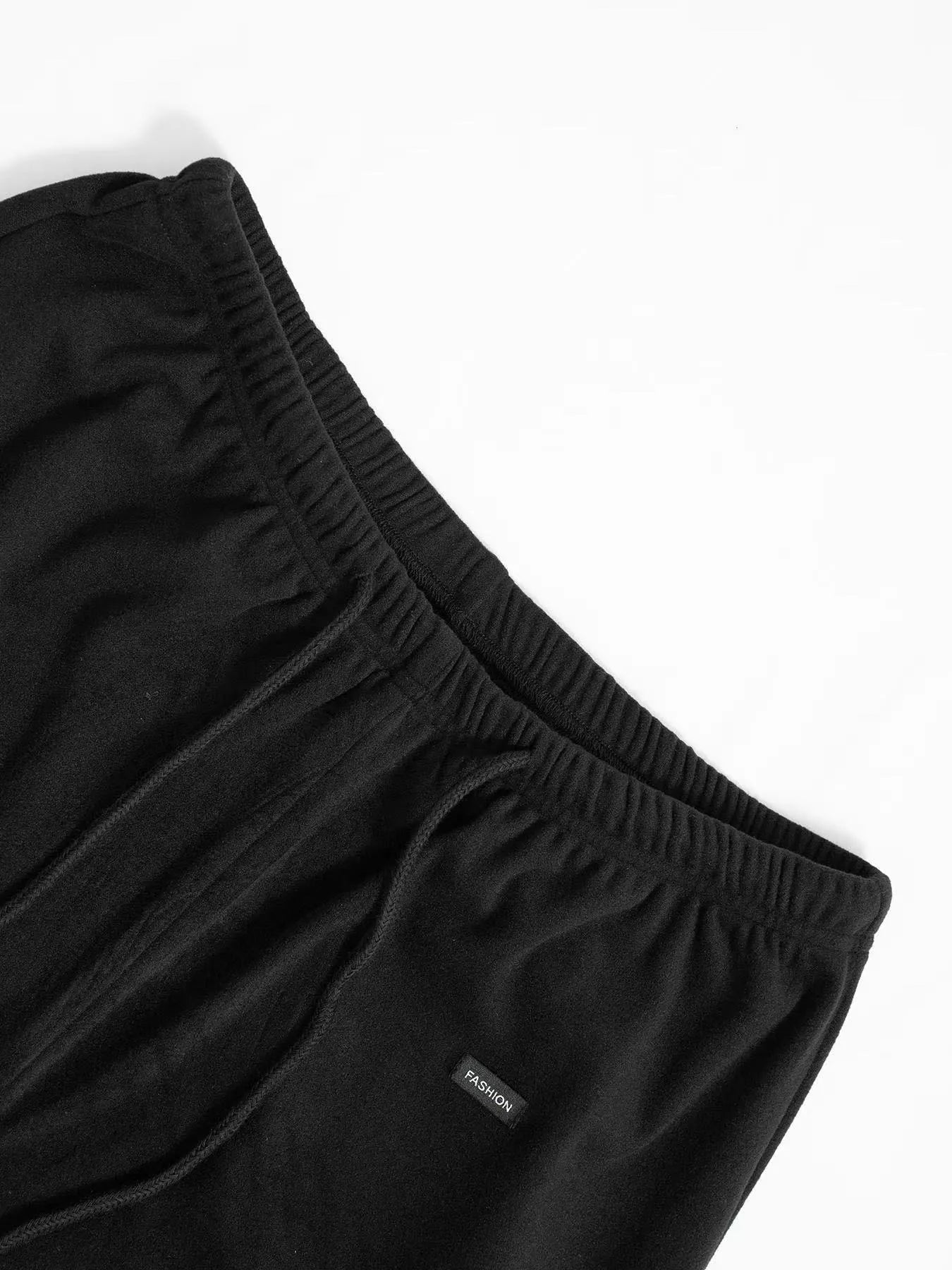 Relaxed Fit Drawstring Pants - MAD RUFFI