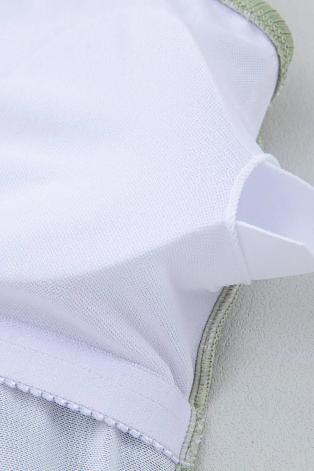 Ribbed Drawstring Sides Cutout One Piece Swimsuit - MAD RUFFI